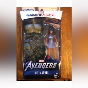 Marvel Legends Kamala Khan Gamerverse Ms Marvel Action Figure Abomination BAF
